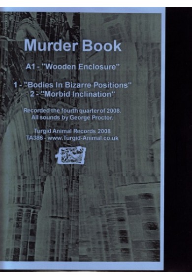 MURDER BOOK "Wooden Enclosure" 12"+CDR 